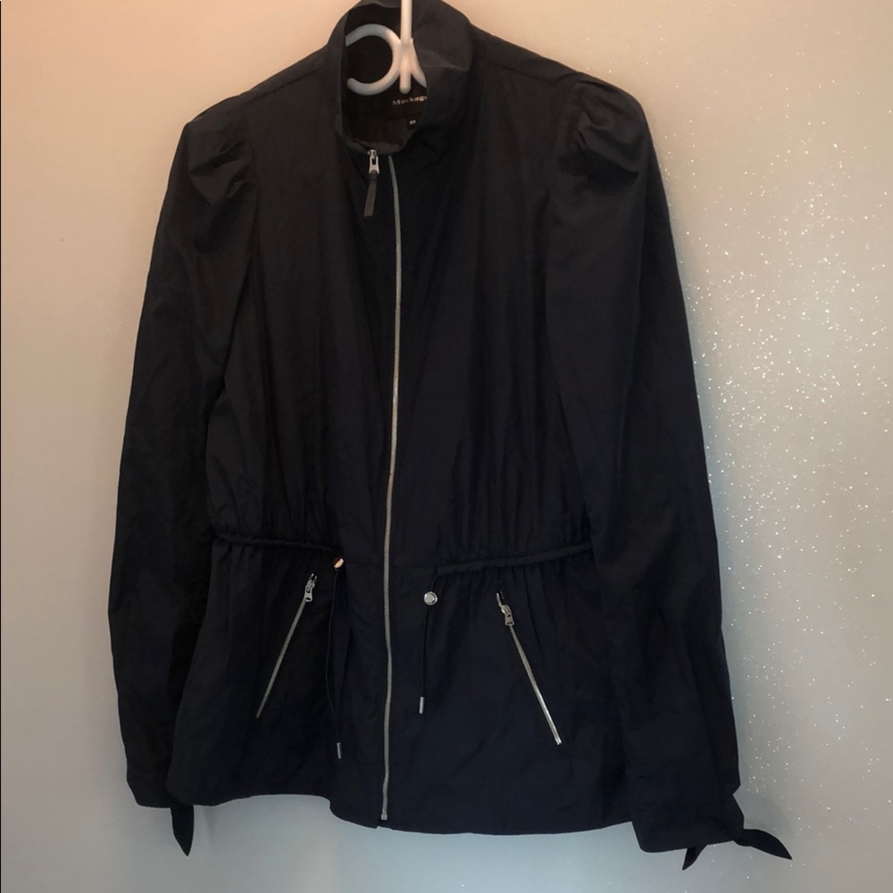 Mackage | M | Women's Navy Blue Rain Jacket